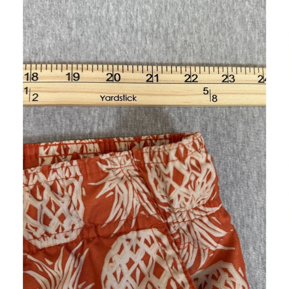 OP Ocean Pacific Shorts Men's XL/XG 40/42 Swim Trunks Orange Hawaiian Pineapple
